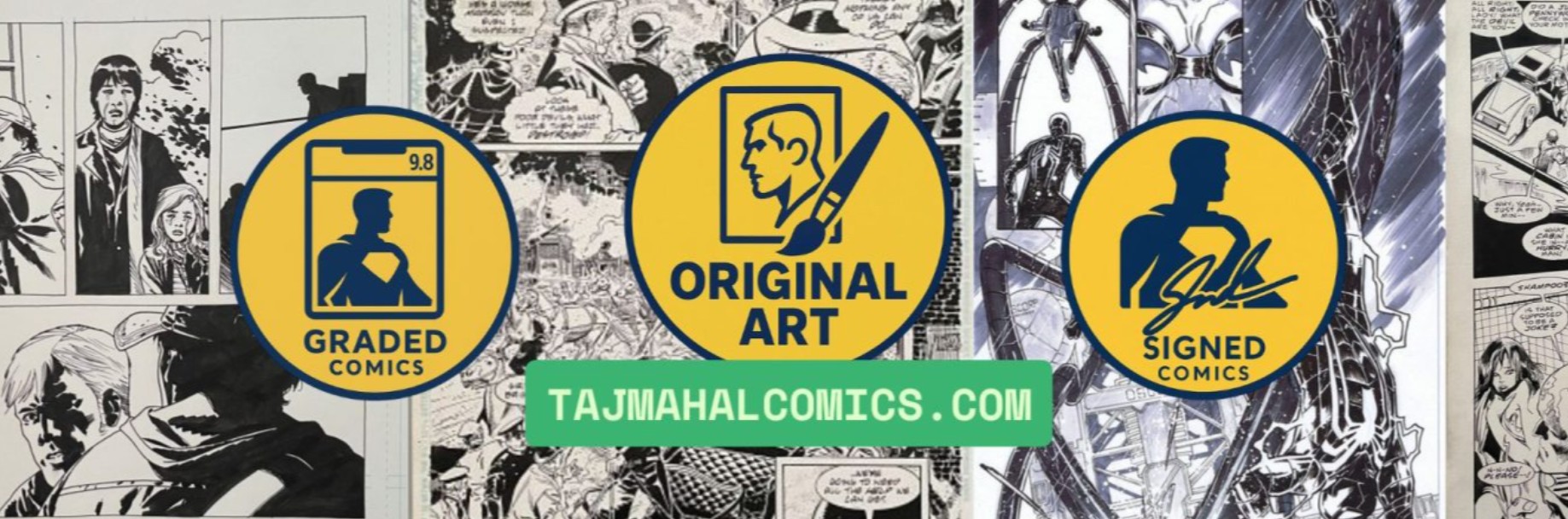 Cómics firmados en Taj Mahal Comics